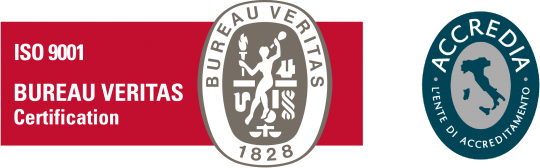 Certificazione ISO 9001 Bureau Veritas Certification - ACCREDIA - DR Scaffalature -